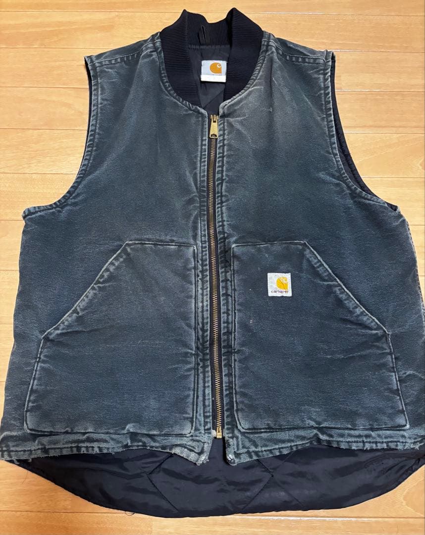 Carhartt ダックワークベスト　グリーン