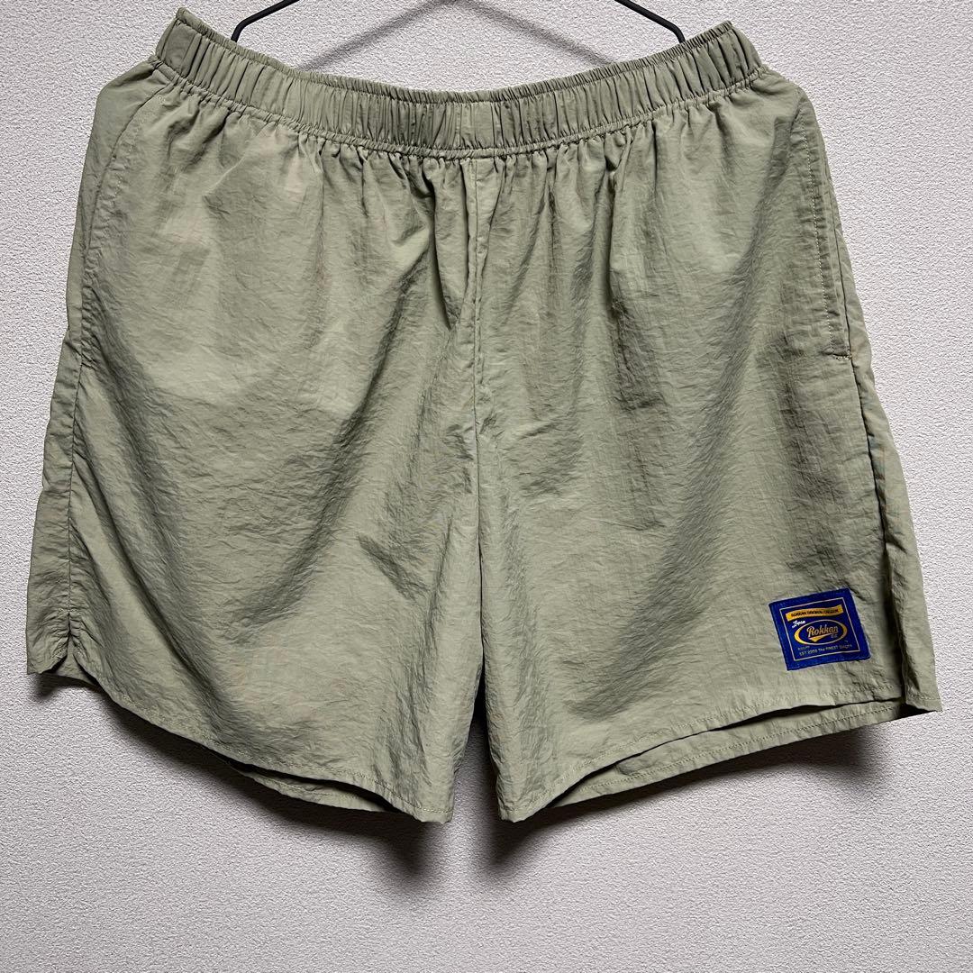 パンツ ROKKAN O.C.EXTRA_BAGGY SHORT S. (LIGHT)