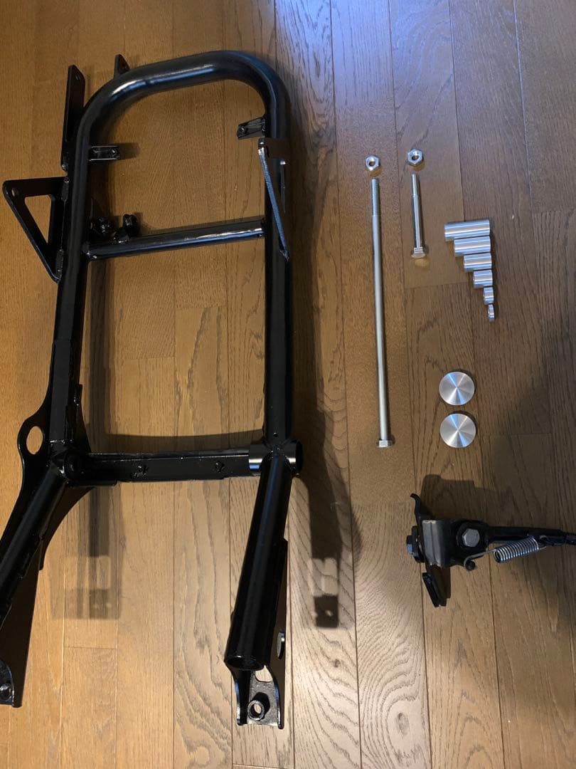 ズーマー　直吊りフレーム　300mm パーツ多数セット　ロンホイ　太足