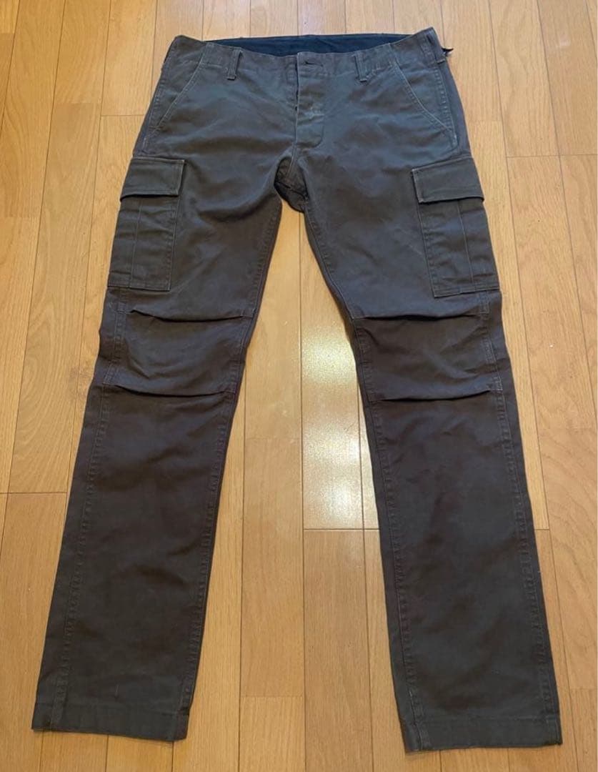 ミヤザワwjk ダークカーキ カーゴパンツ サイズM