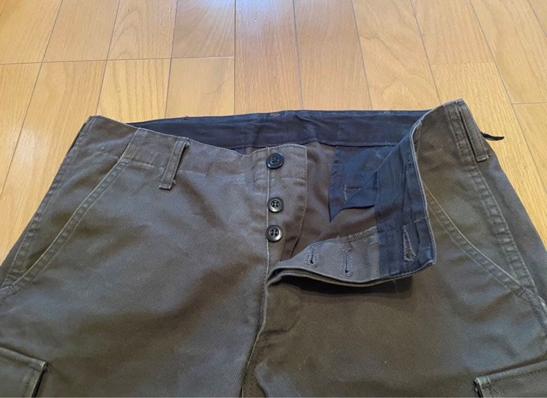 ミヤザワwjk ダークカーキ カーゴパンツ サイズM