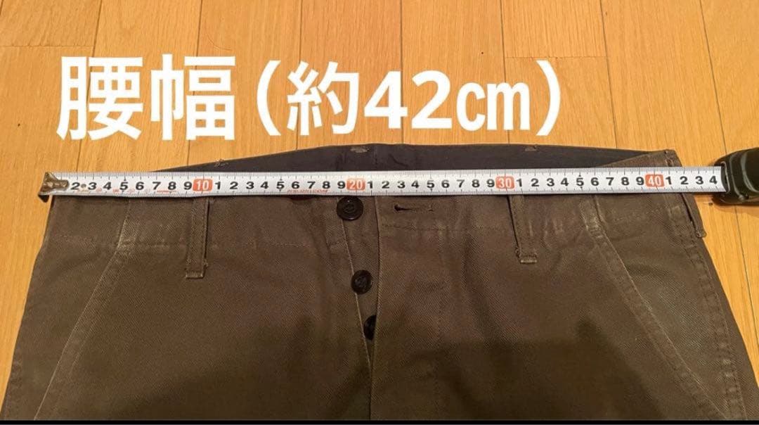 ミヤザワwjk ダークカーキ カーゴパンツ サイズM