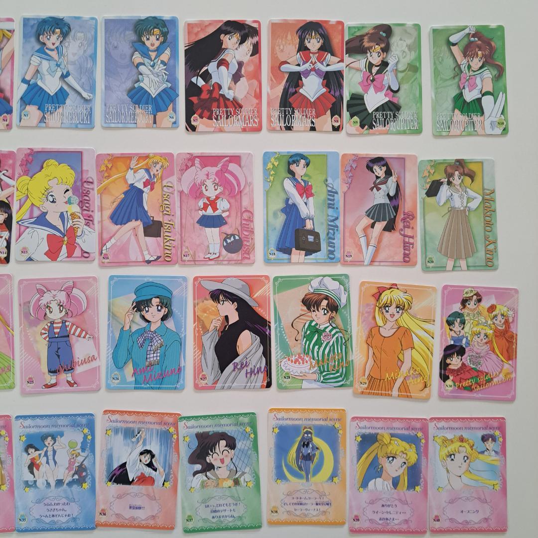 【希少品】美少女戦士セーラームーン カードダス Part2 全40種コンプリート