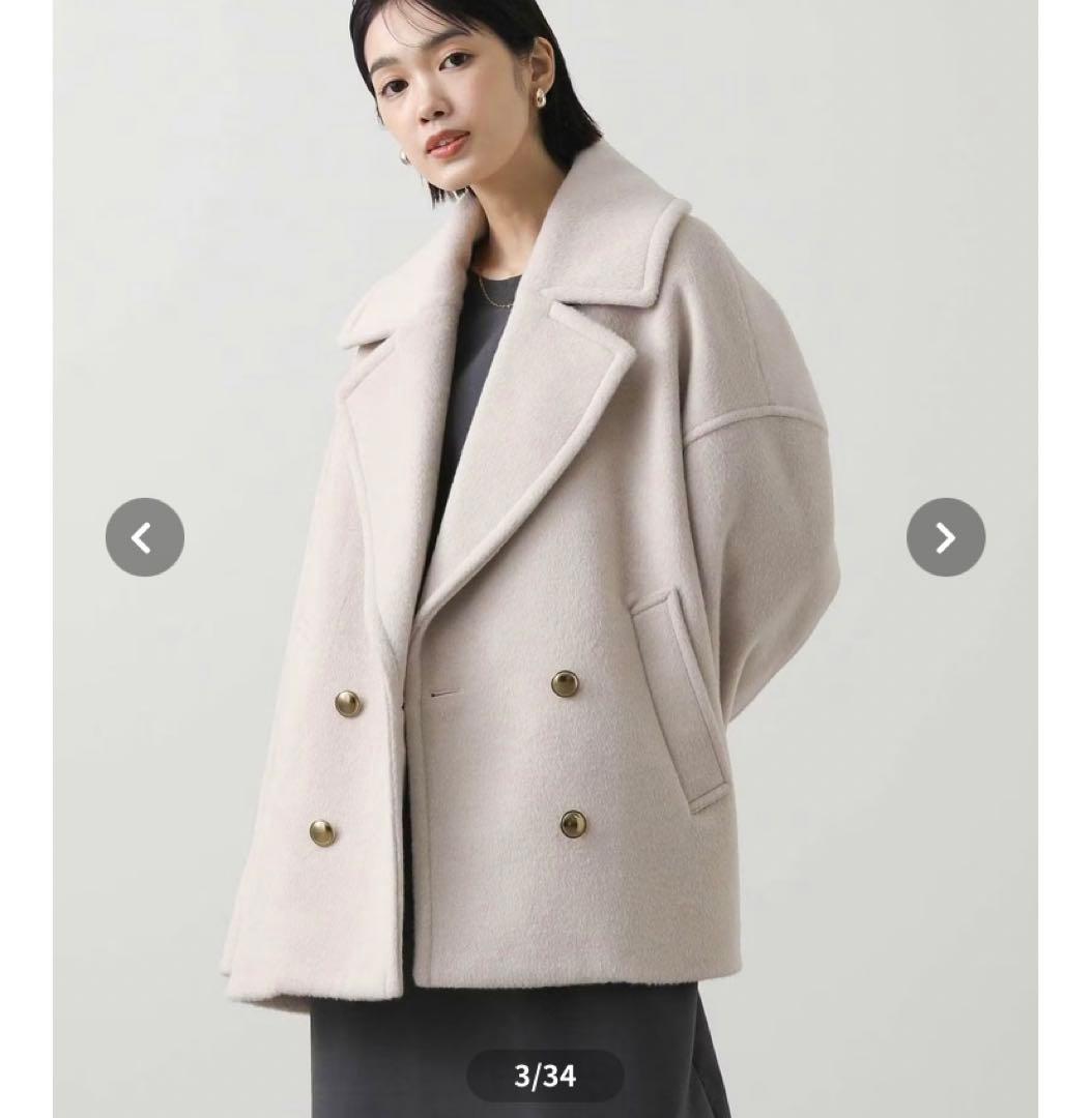 大衿ビーバーPコート