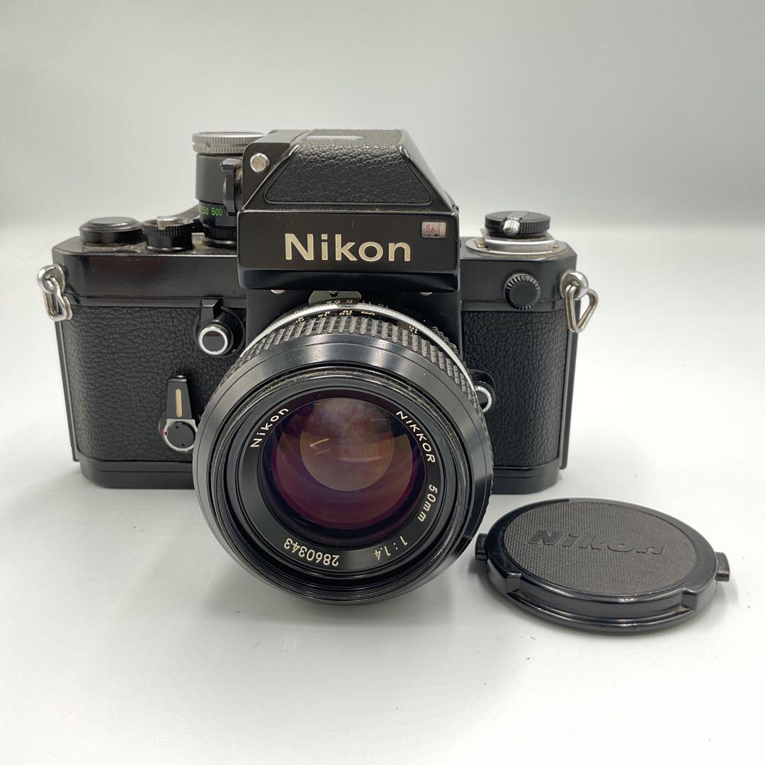 G2942 Nikon ニコン　F2 ブラック　50mm 1:1.4 フィルム