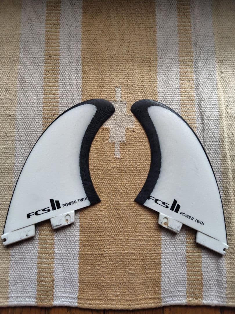 fcs2 フィン JS POWER TWIN PG 2FIN　中古　がり傷なし