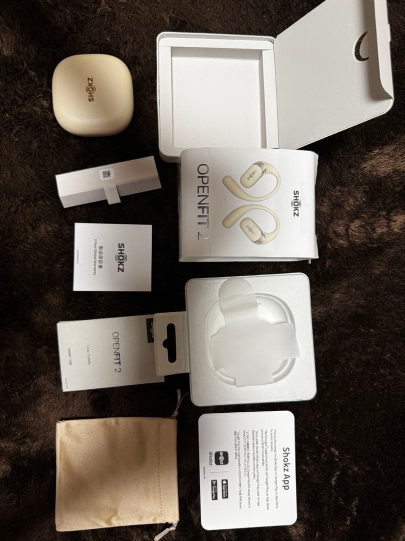 わ*ん様 SHOKZ OPENFIT 2 ワイヤレスイヤホン