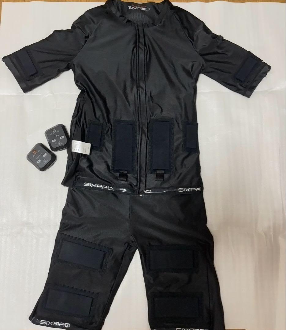 【美品】SIXPADパワースーツ　上下セット レディース　Lサイズ