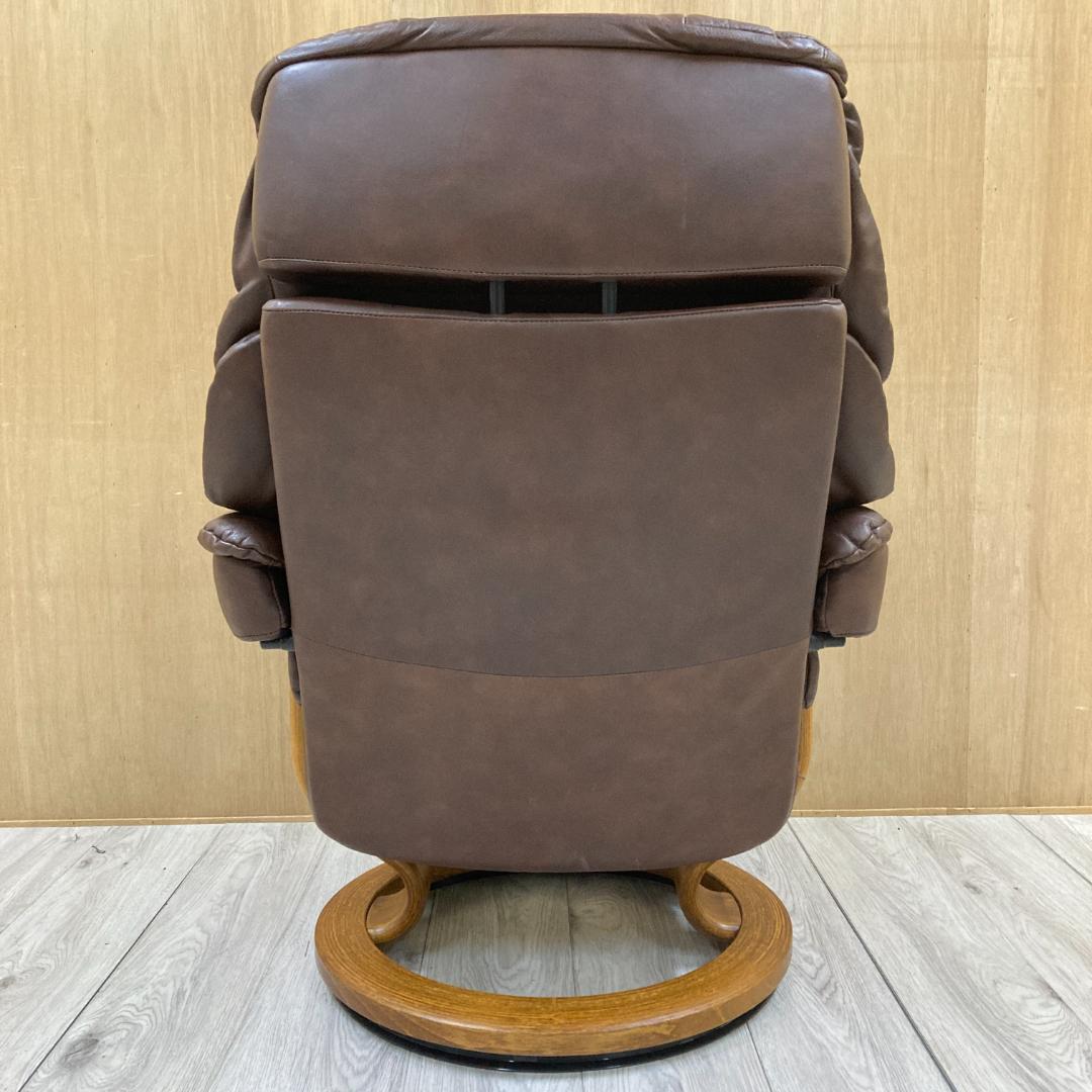 エコーネス 　ストレスレスチェア　 リクライニングチェア 　ソファ　 本革