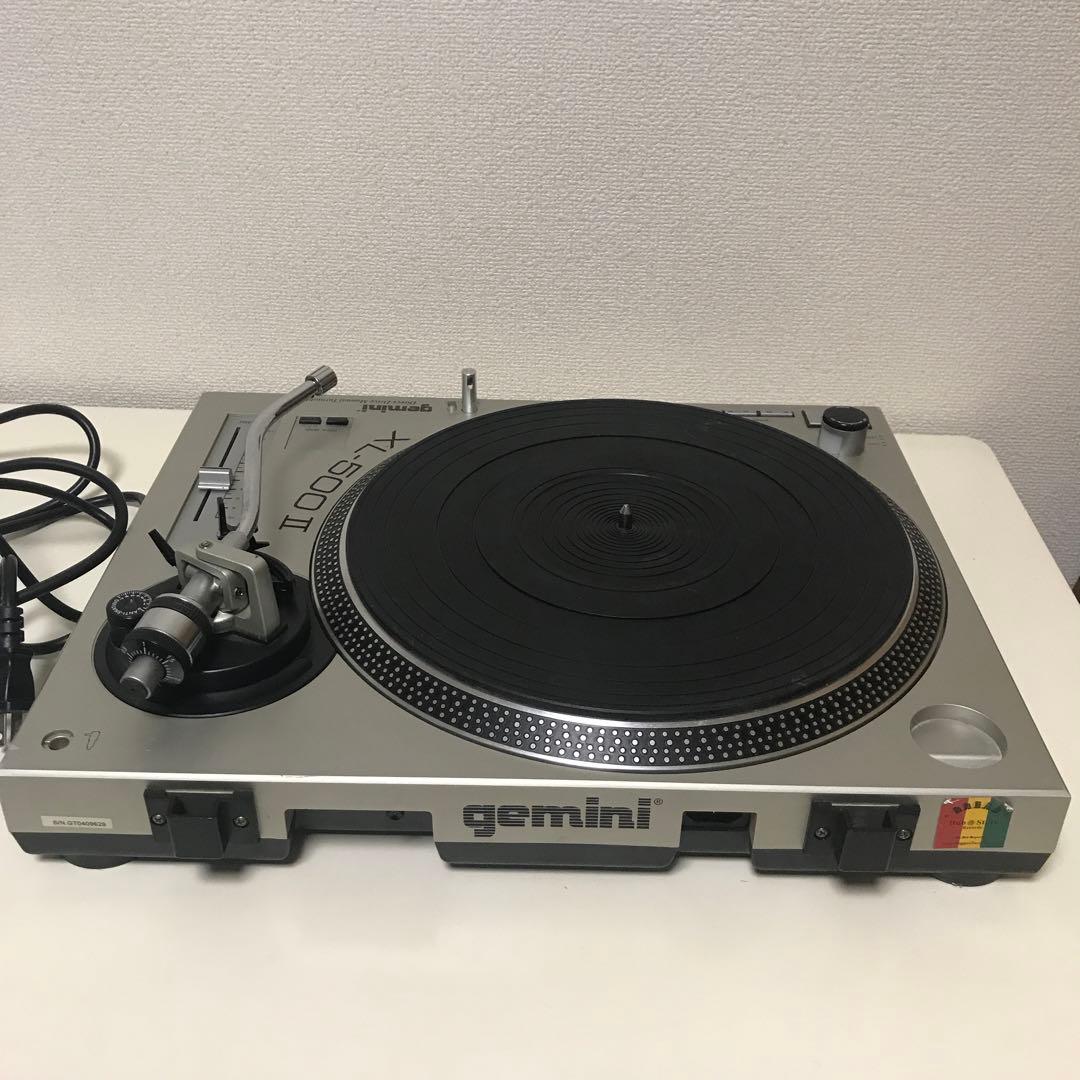 gemini XL-500 II ターンテーブル　レコードプレーヤー