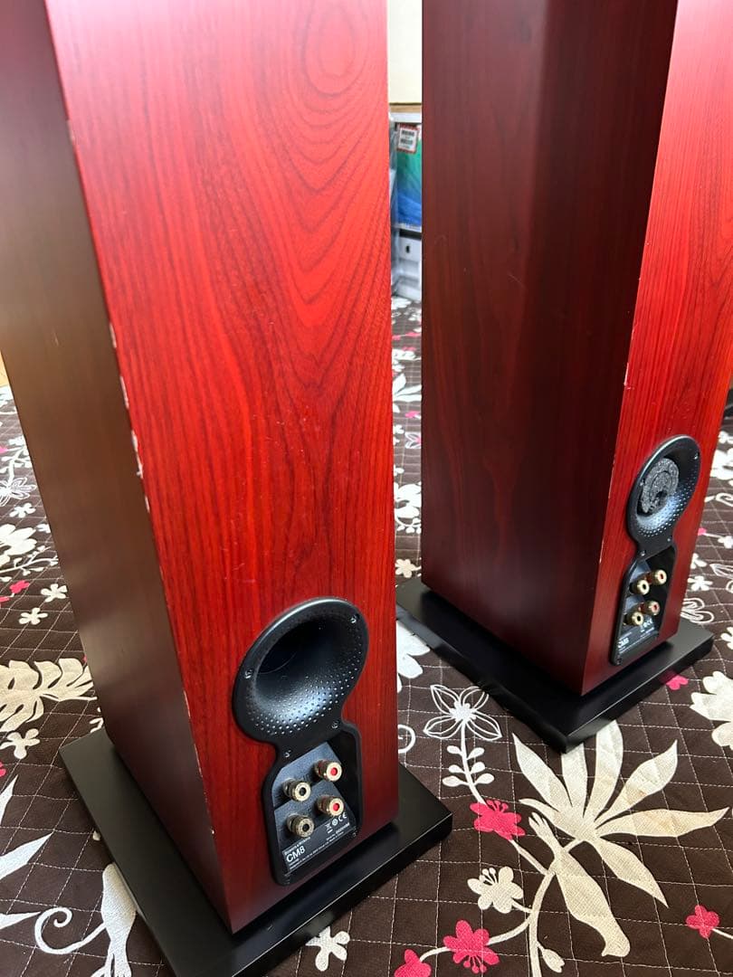 Bowers & Wilkins CM8 フロアスタンド型スピーカー 木目調
