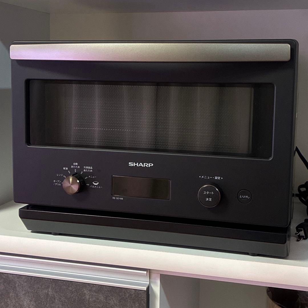 電子レンジ・オーブン RE-SD18B-B