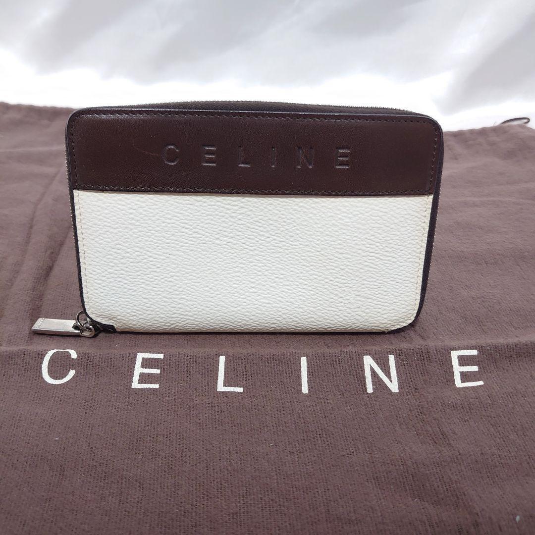 美品 CELINE 財布 ケース ラウンドジップ