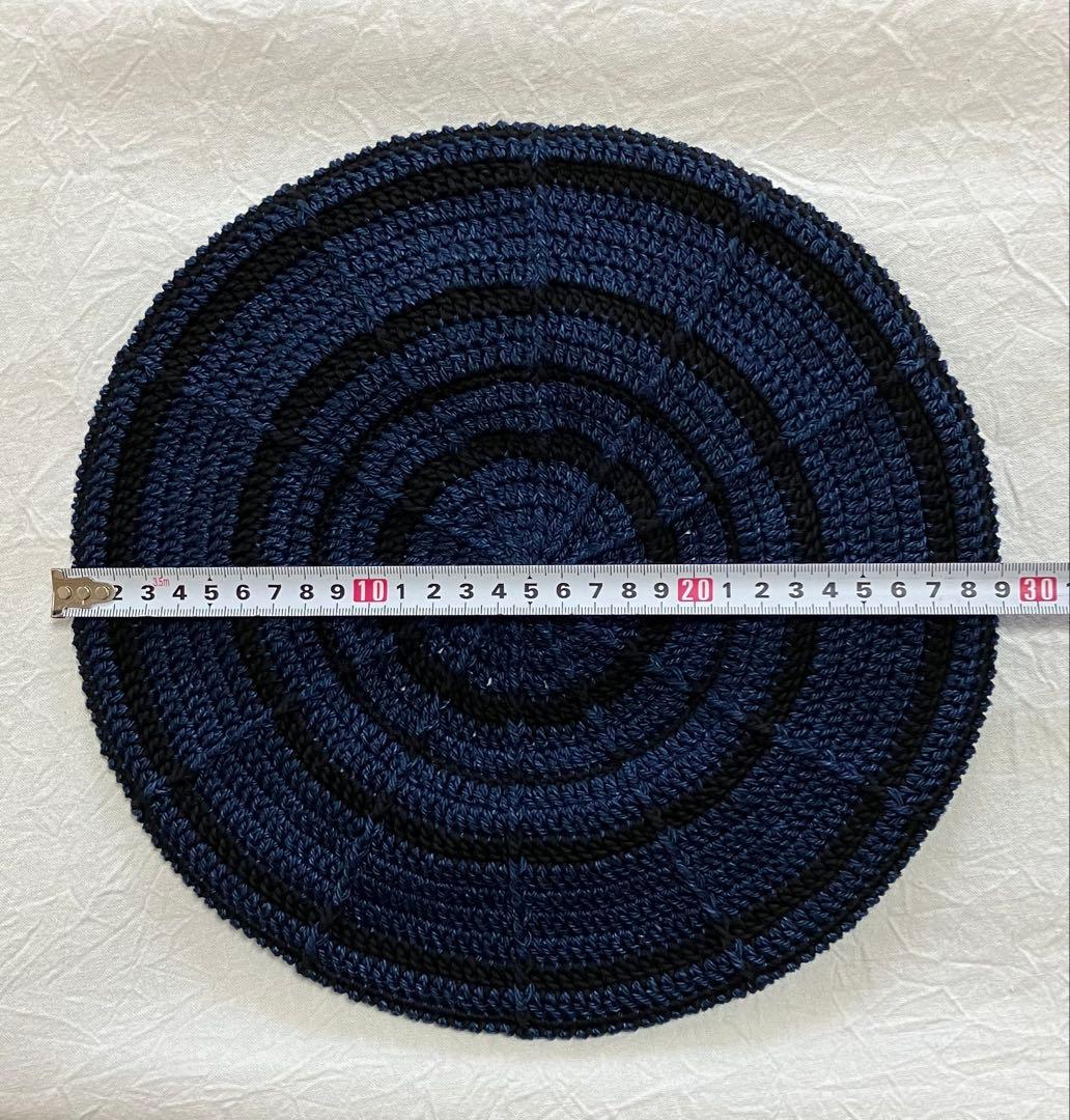 トラボーイ　タムベレー2点　フリーサイズ　男女兼用　インディゴ×黒