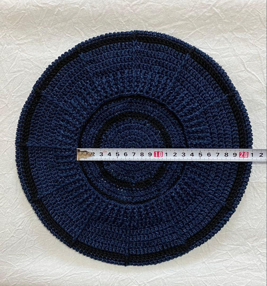 トラボーイ　タムベレー2点　フリーサイズ　男女兼用　インディゴ×黒