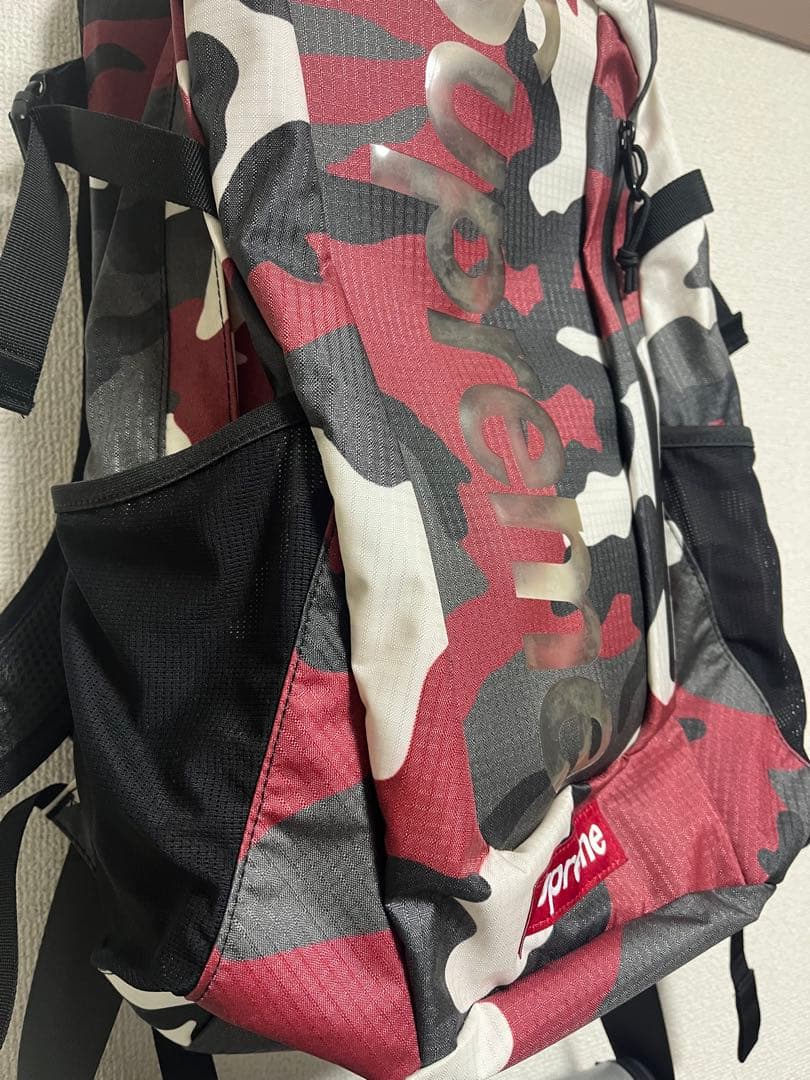 supreme 21ss バックパック 赤カモ 土日価格