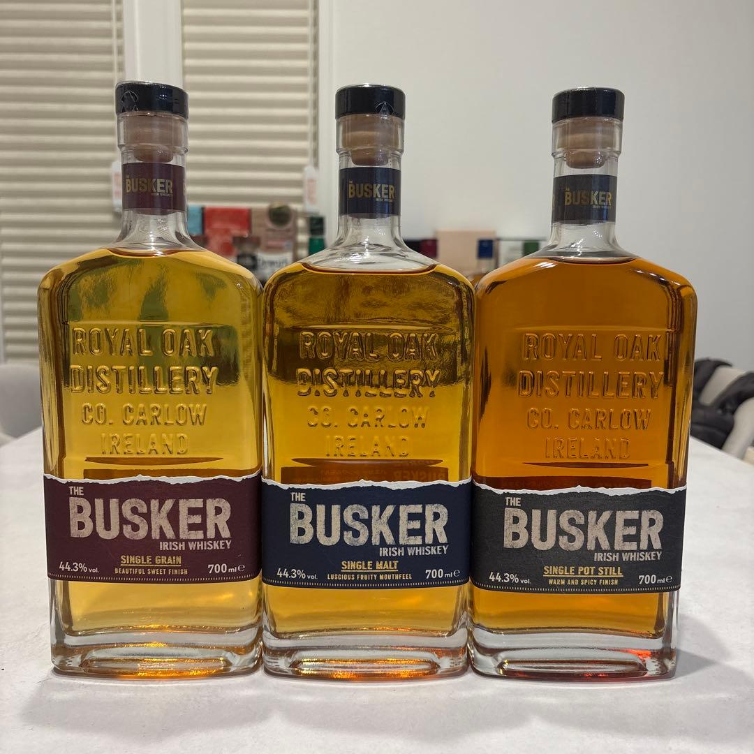 THE BUSKER バスカー　ウイスキー 700ml 3本セット