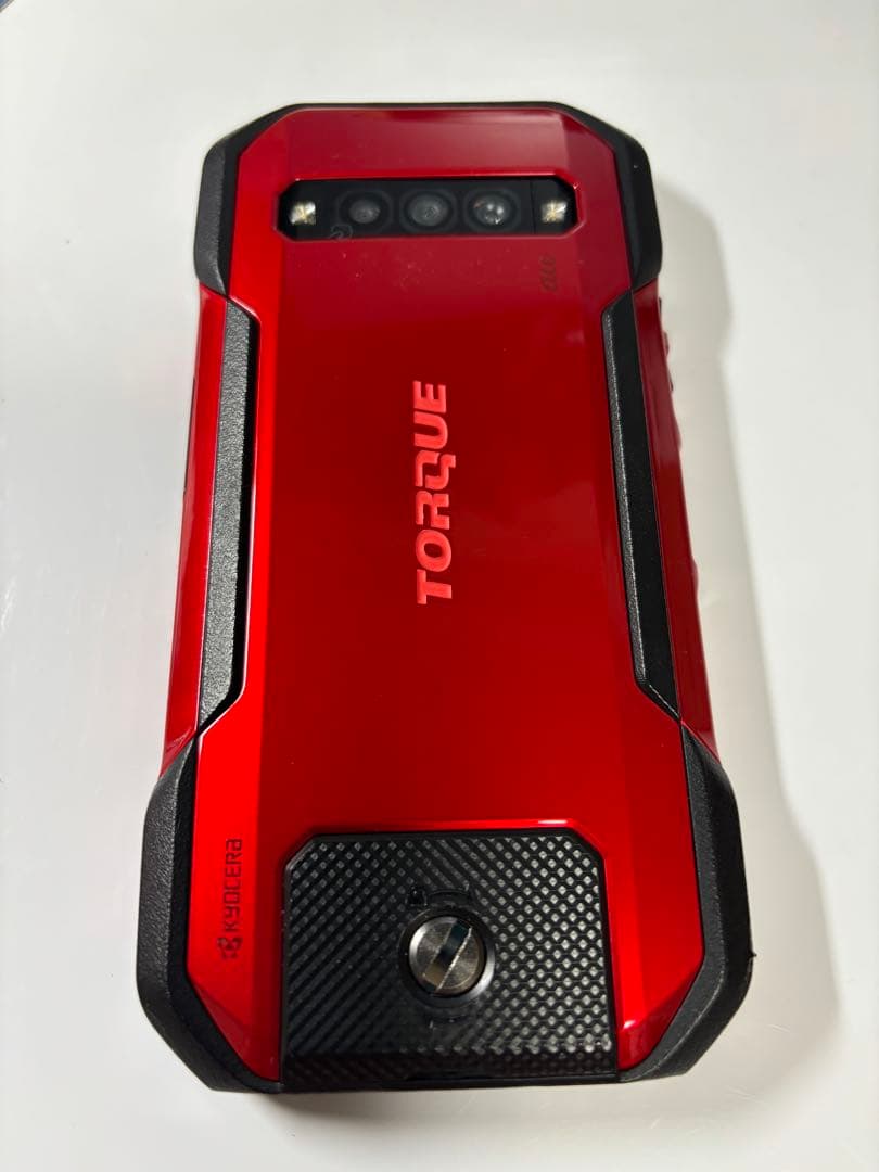 【美品】TORQUE G06 au KYG03 レッド SIMフリー 使用1ヶ月