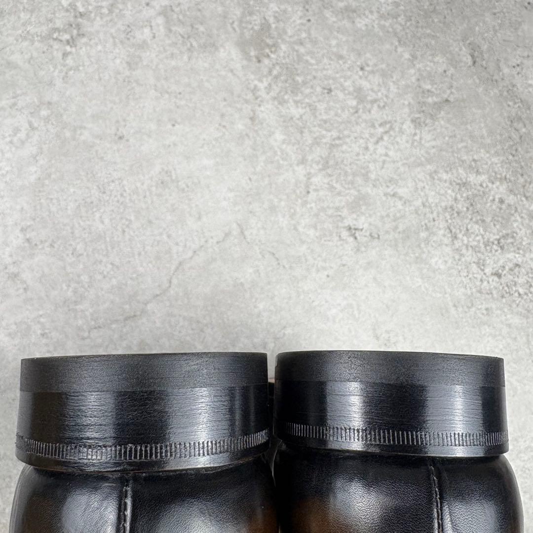 ボントーニ BONTONI レザー 本革　シューズ 38 1/2 ブラウン