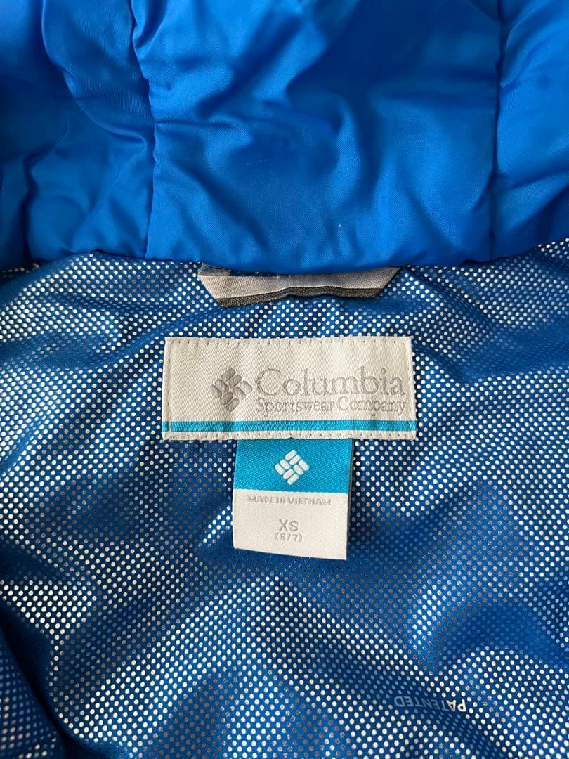 美品Columbia 120子ども用スキーウェア　XS上下セット