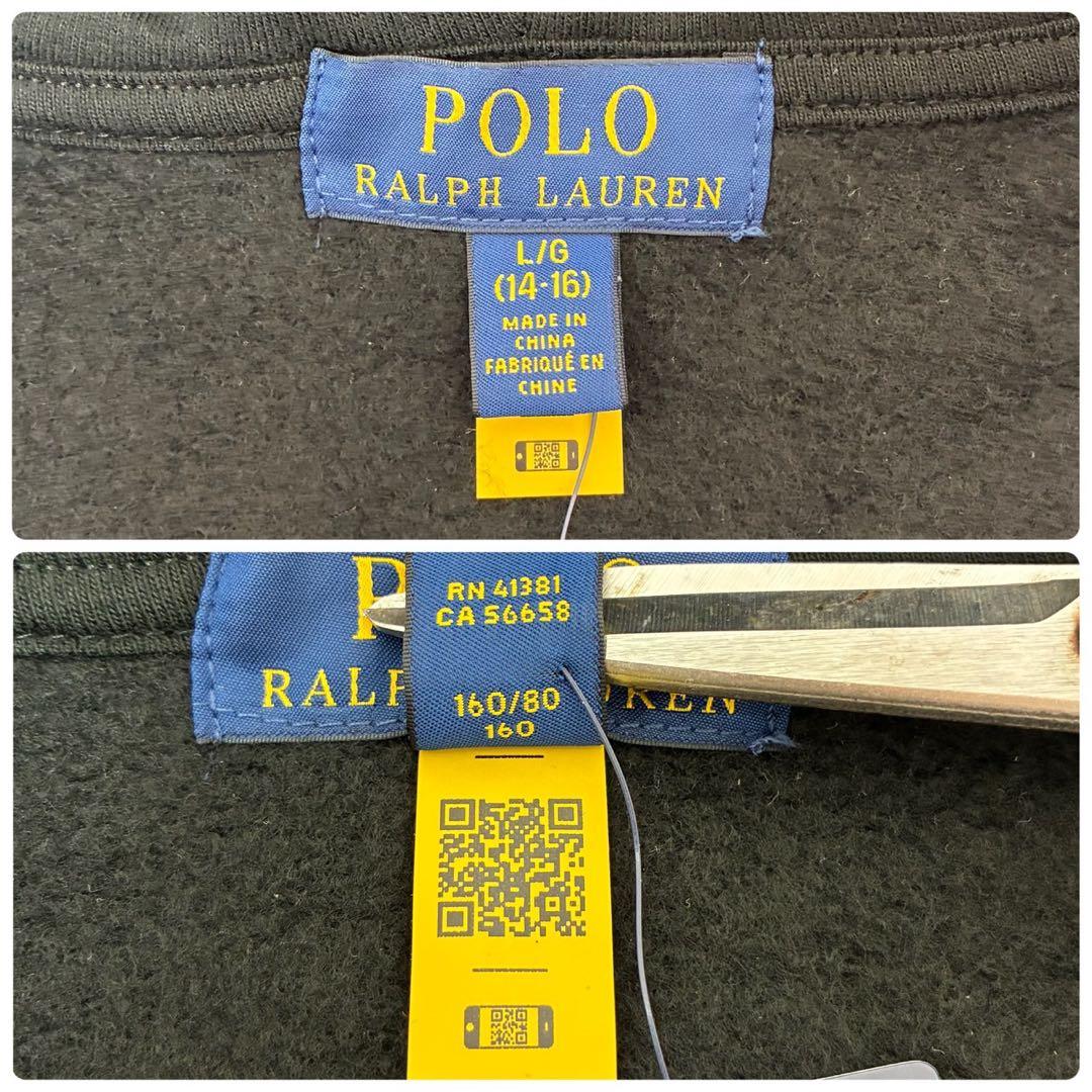 ✨タグ付き✨　ポロラルフローレン　パーカー　ブラック　ポニー　レディースM相当