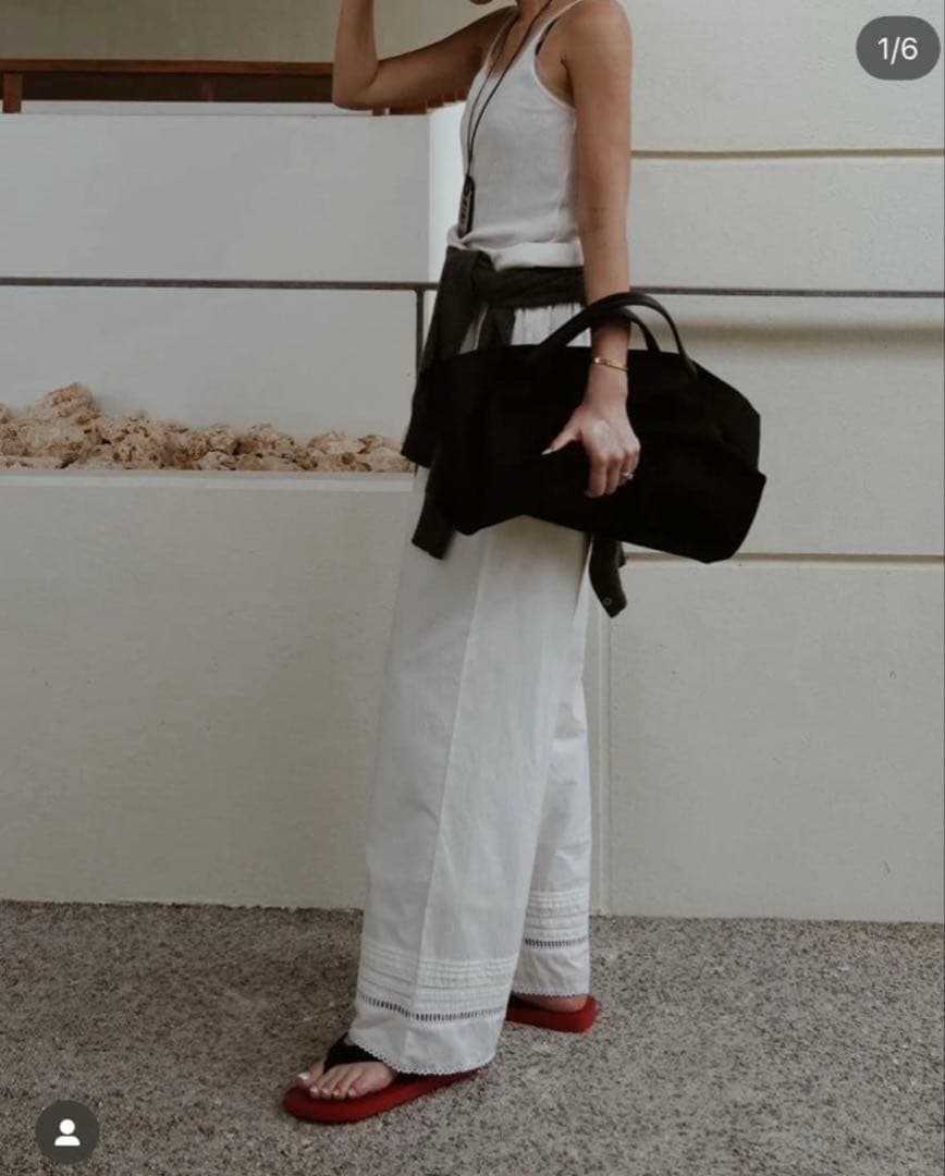 machatt コットンレースパンツ　ホワイト　正規