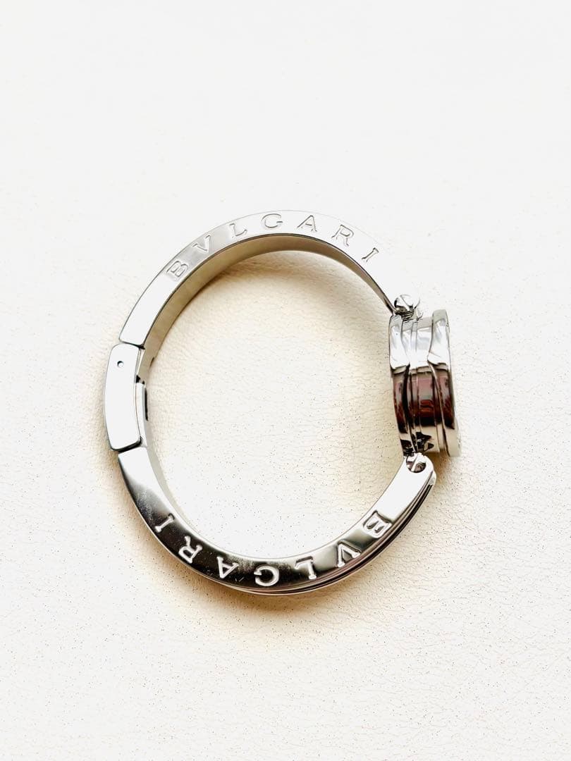 ★極美品★ブルガリ B-ZER01 BZ22S ダイヤベゼル 腕時計