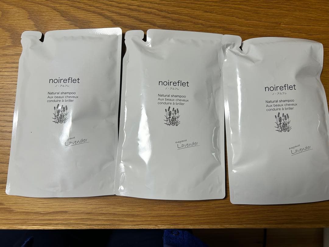 noireflet ナチュラルシャンプー 3パック ラベンダー