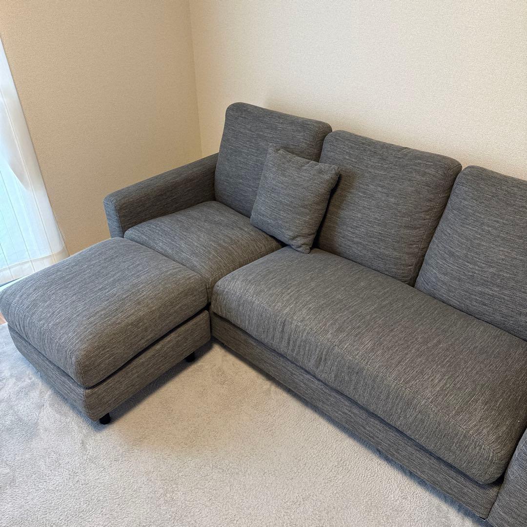 h*0様 1/18まで！！　ニトリ　布張りカウチソファ