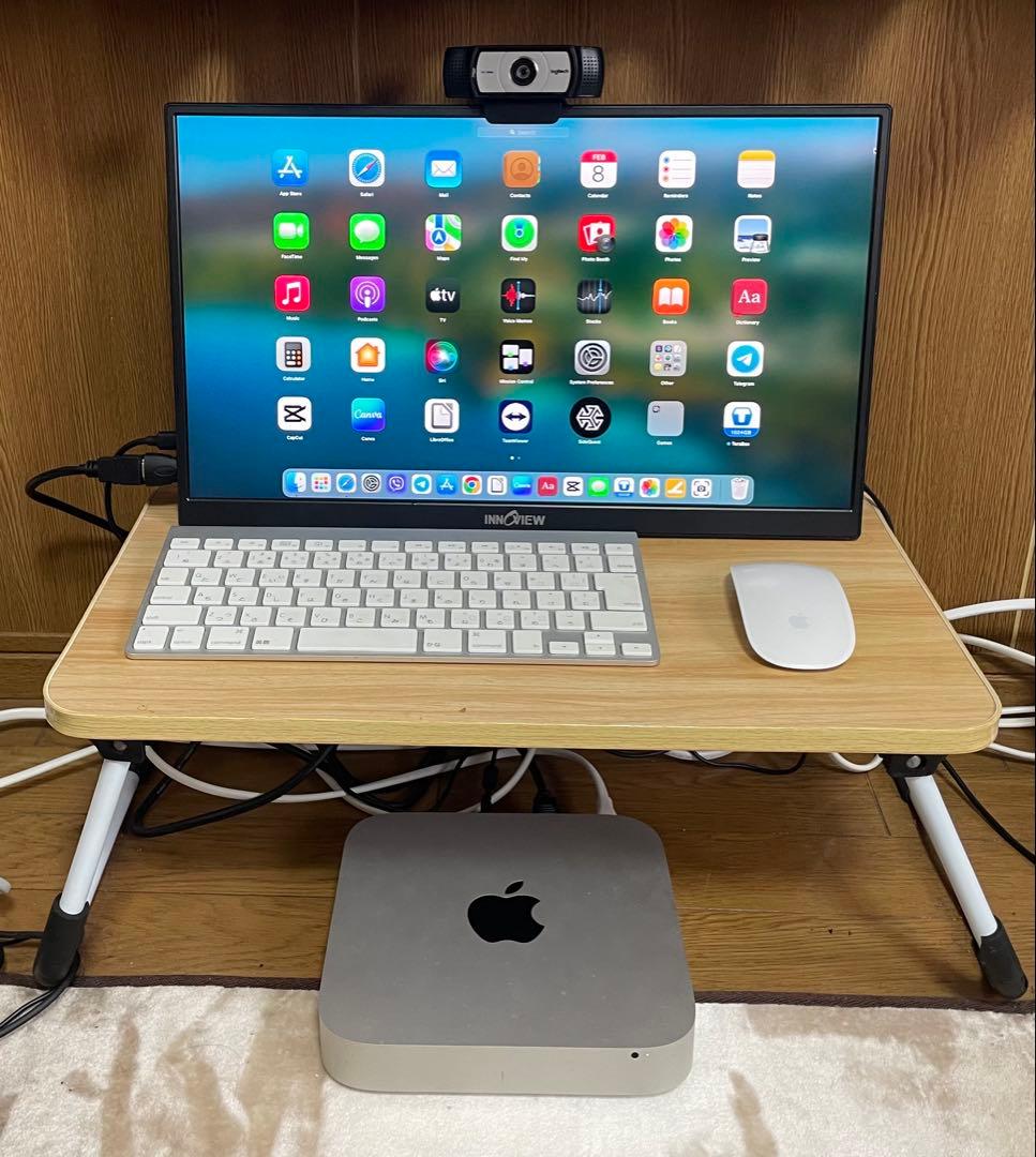 Mac mini セット / 18.5型モニター・カメラ付