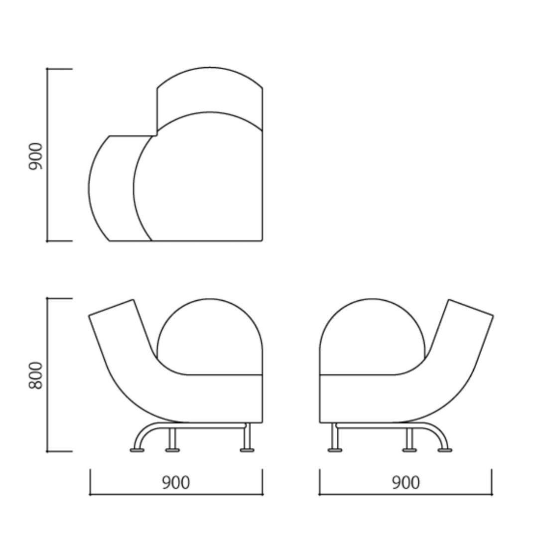 【お値下げ】IDÉE ハート ソファ デザイナーズ ジョリーケー