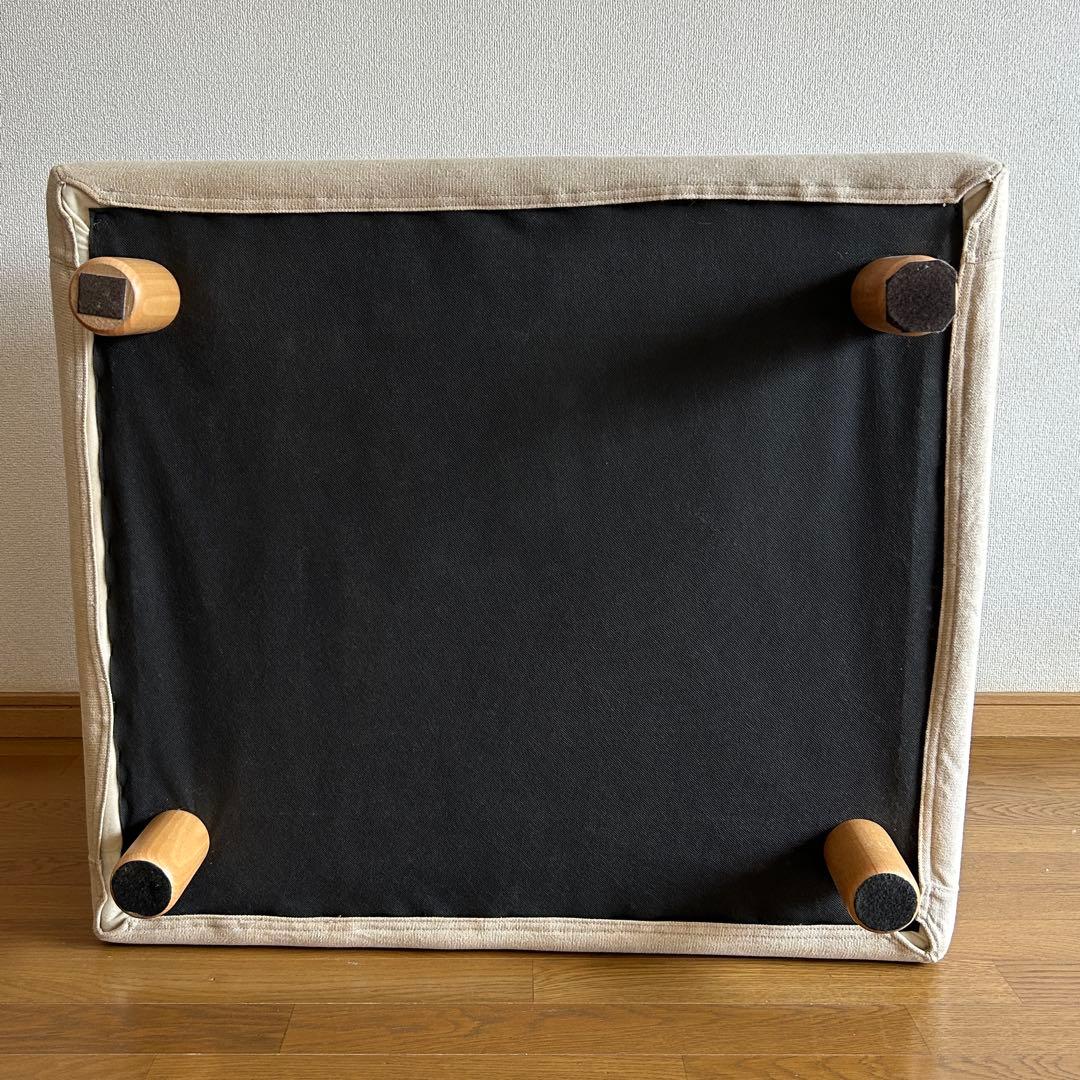 MUJI 無印良品　ソファ　1シーター　アイボリー