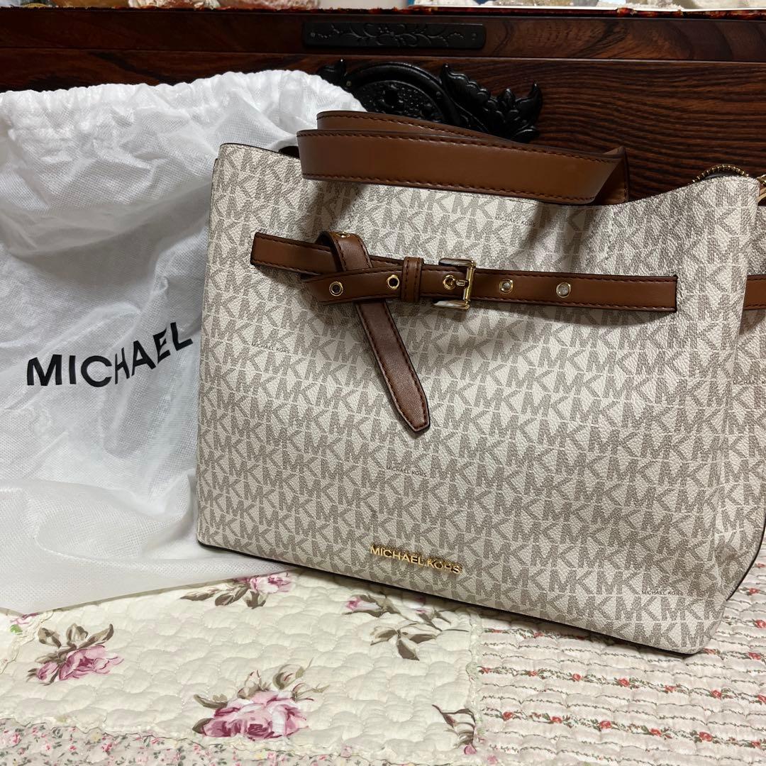 【最終価格】MICHAEL KORS MKロゴトートバッグ