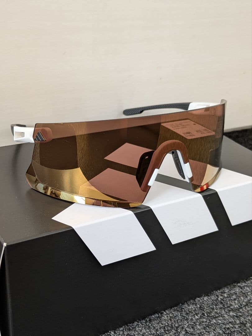 【箱根駅伝】adidas スポーツサングラス DUNAMIS 偏光 レア