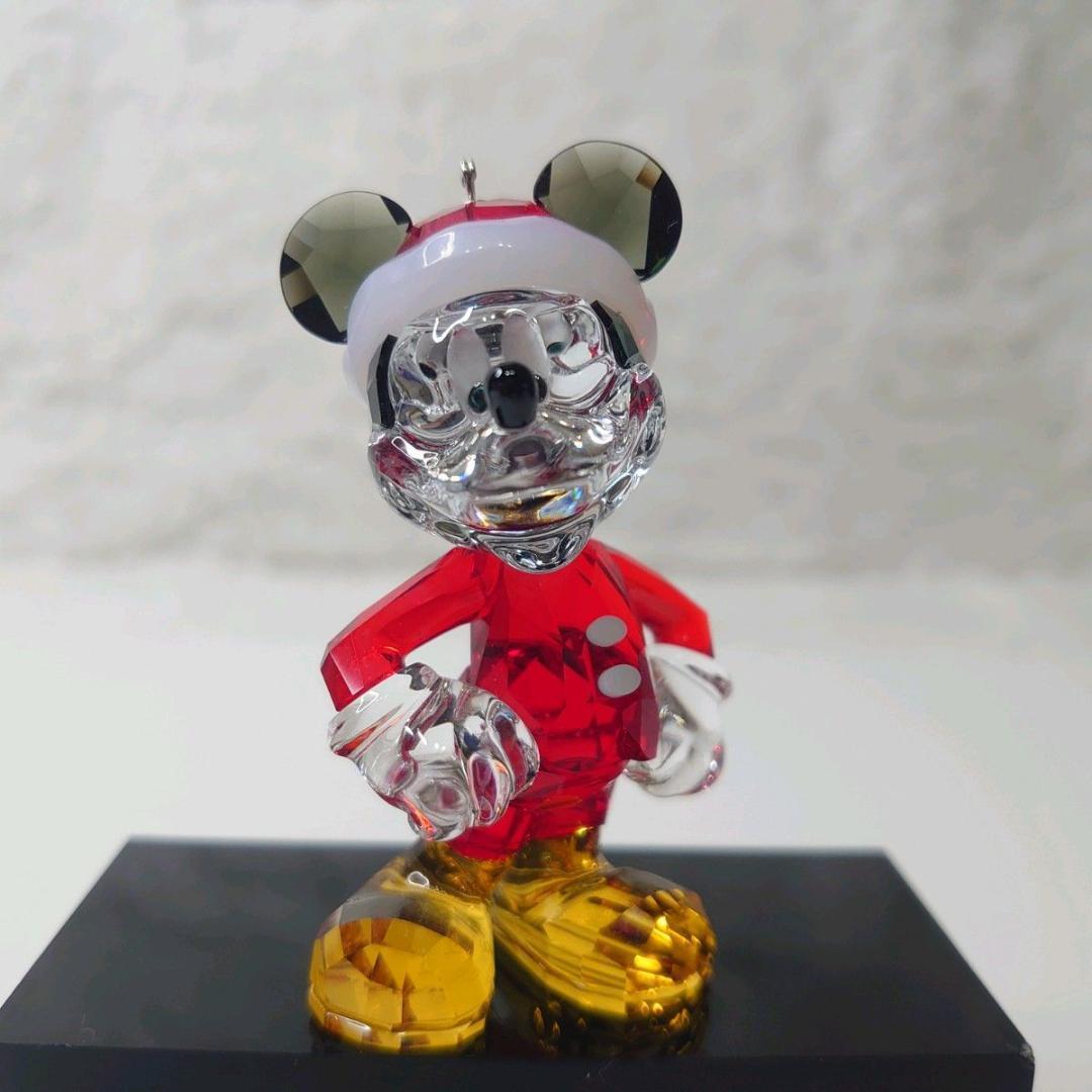 【美品】スワロフスキー ディズニー ミッキー ミニー 2体セット オーナメント