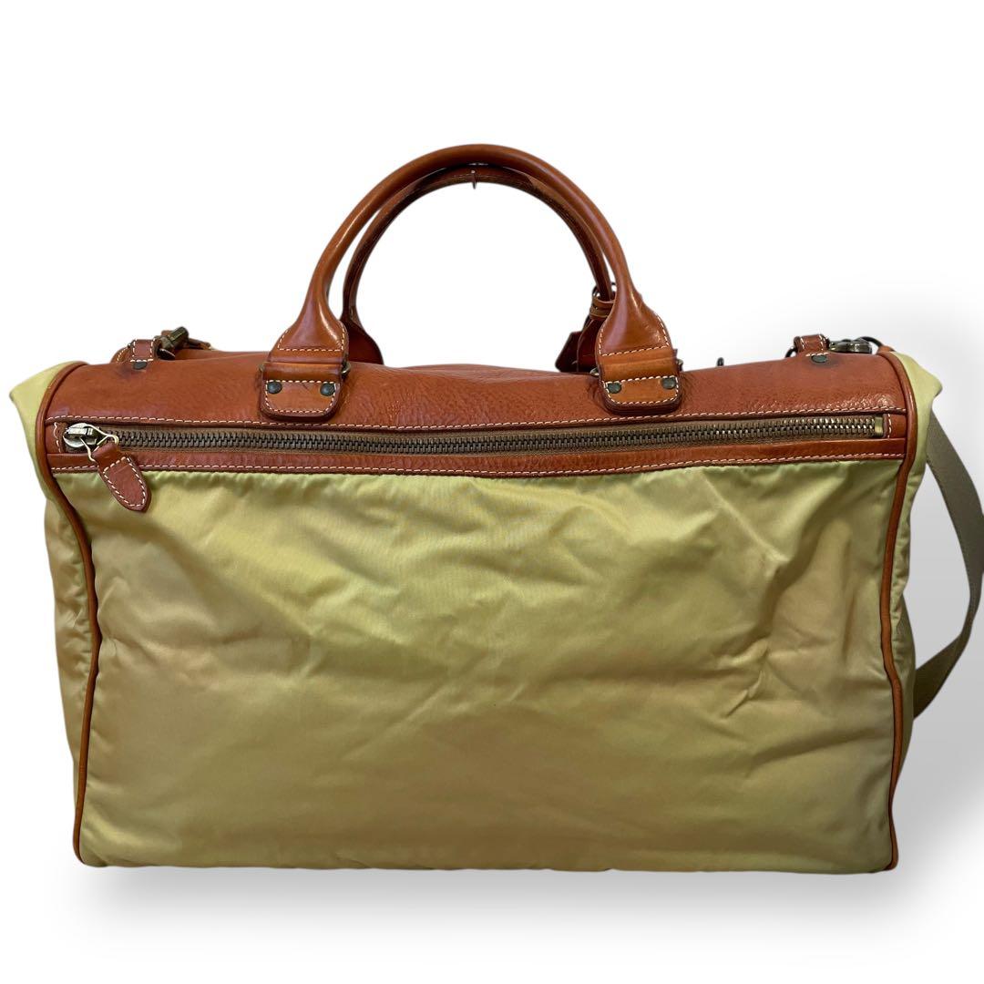 バッグ Felisi Safari Nylon Leather Boston Bag