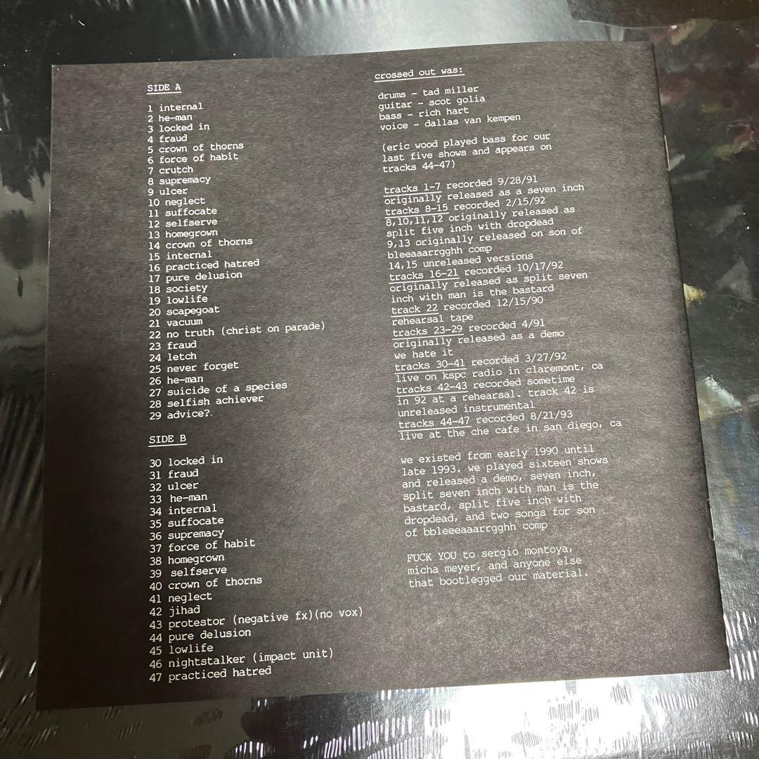 ト*キ様 crossed out 1990-1993 hardcore ハードコ