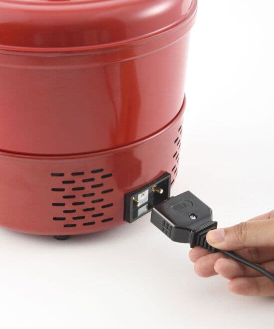 BRUNO　マルチグリルポット　カラー：レッド