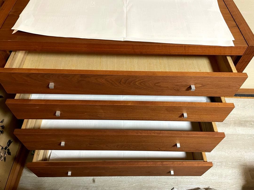 【美品】アクタス　actus 4段チェスト　タンス 収納家具