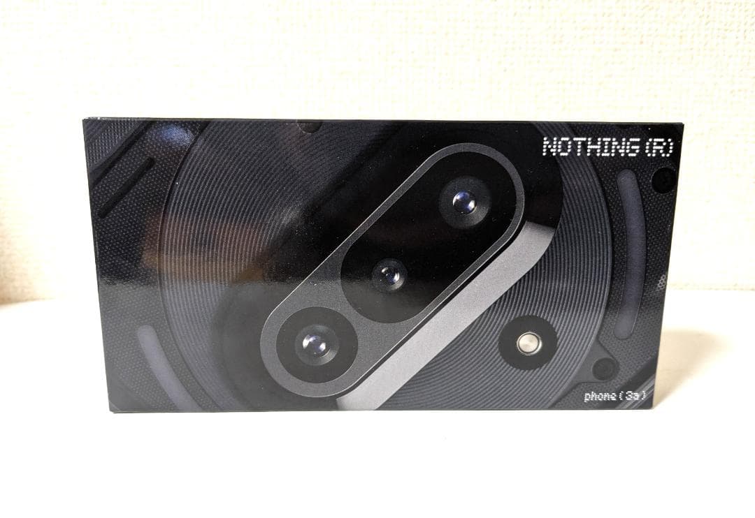 Nothing Phone (3a) 8GB/128GB ブラック 新品未開封品