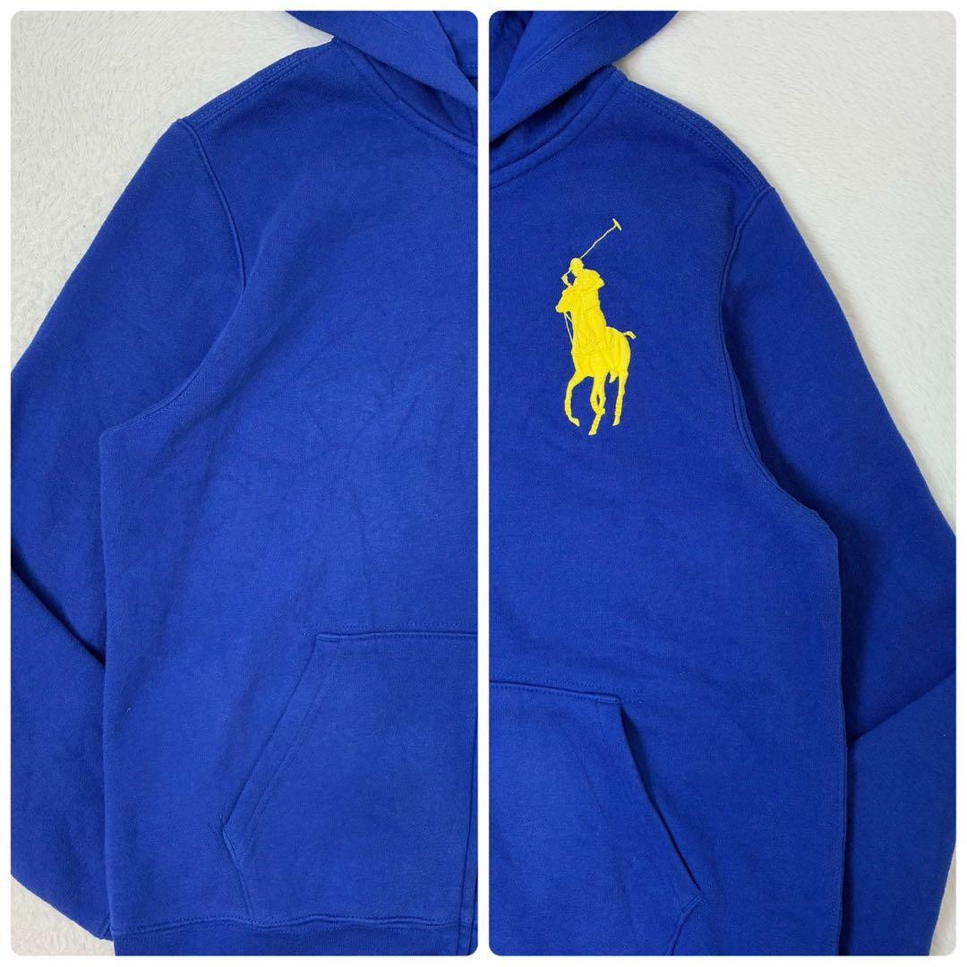 ポロラルフローレン　パーカー　ビックポニー　ブルー　レディースMサイズ相当