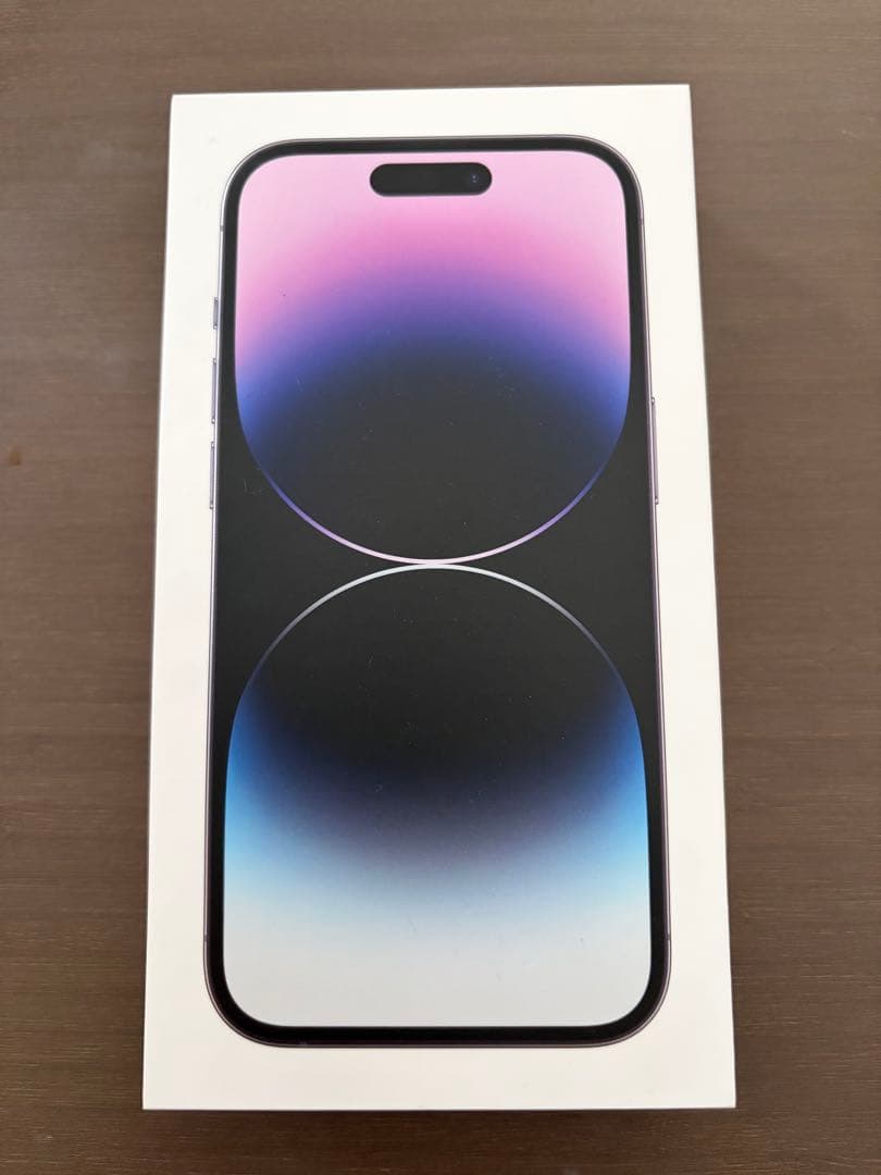 【美品！】Apple iPhone 14 Pro ディープパープル 256GB