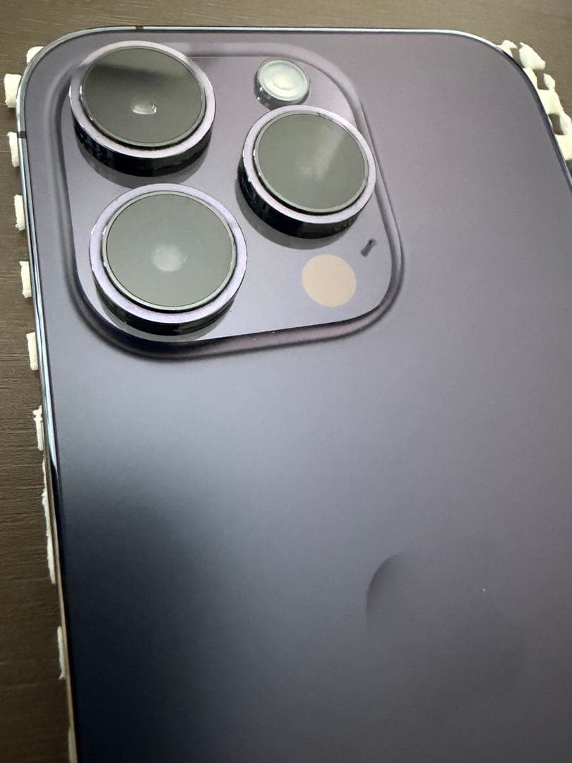 【美品！】Apple iPhone 14 Pro ディープパープル 256GB