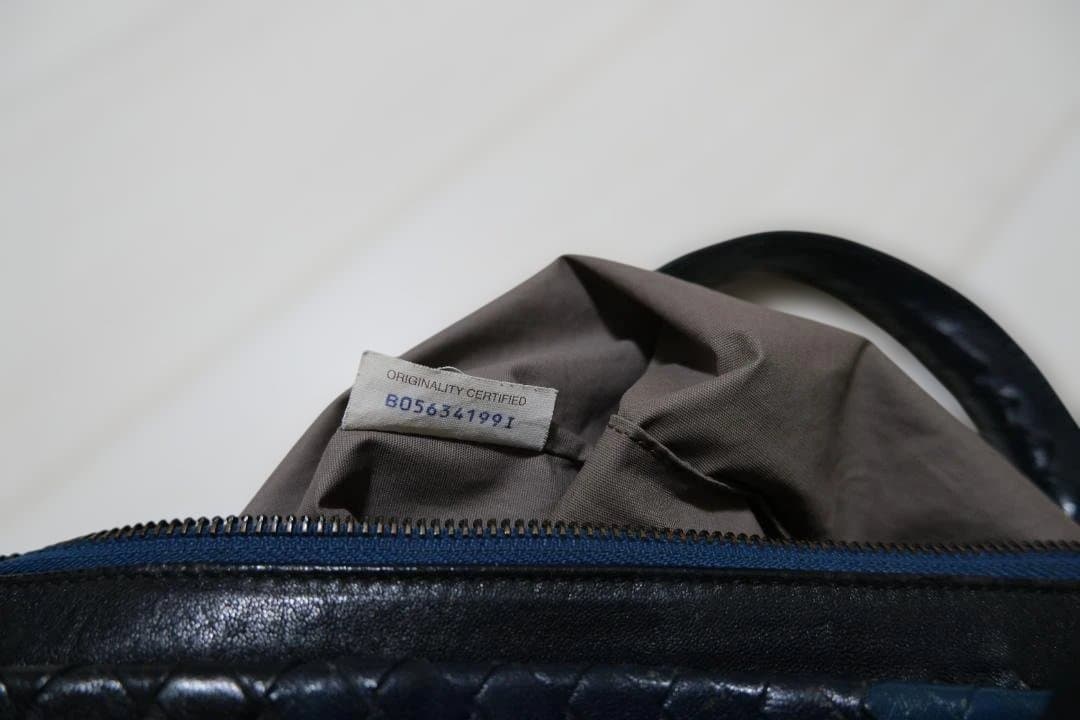 【極上】ボッテガ ビジネスバッグ 2way イントレチャート 希少モデル A4可