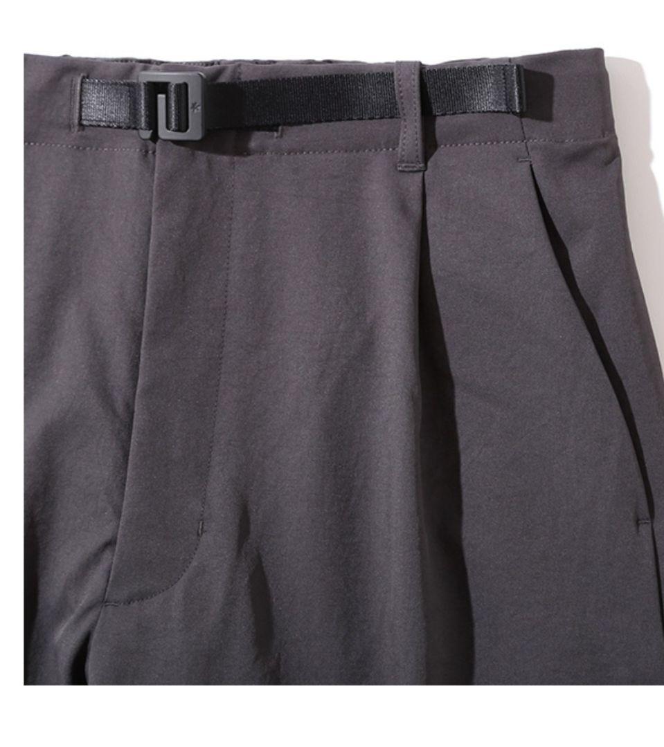 GOLDWIN ゴールドウィン ワンタックテーパードストレッチパンツ　グレー