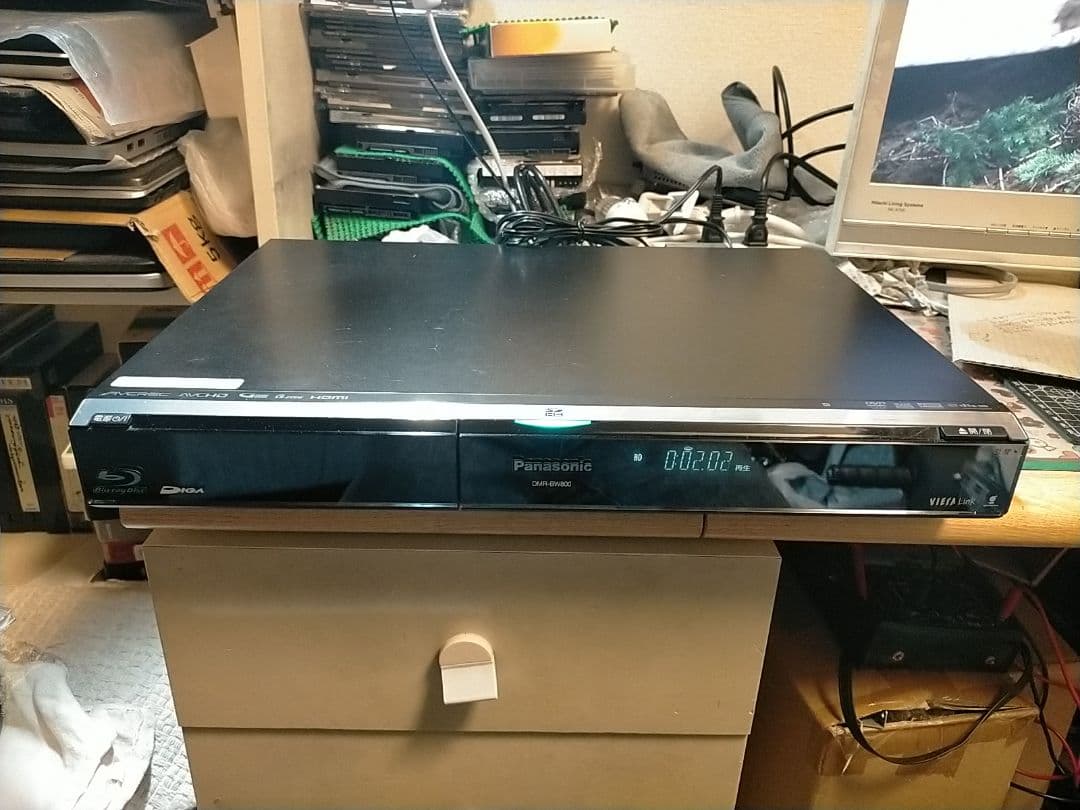 パナソニックDMR-BW800ブルーレイレコーダー【リモコン・HDMI付】