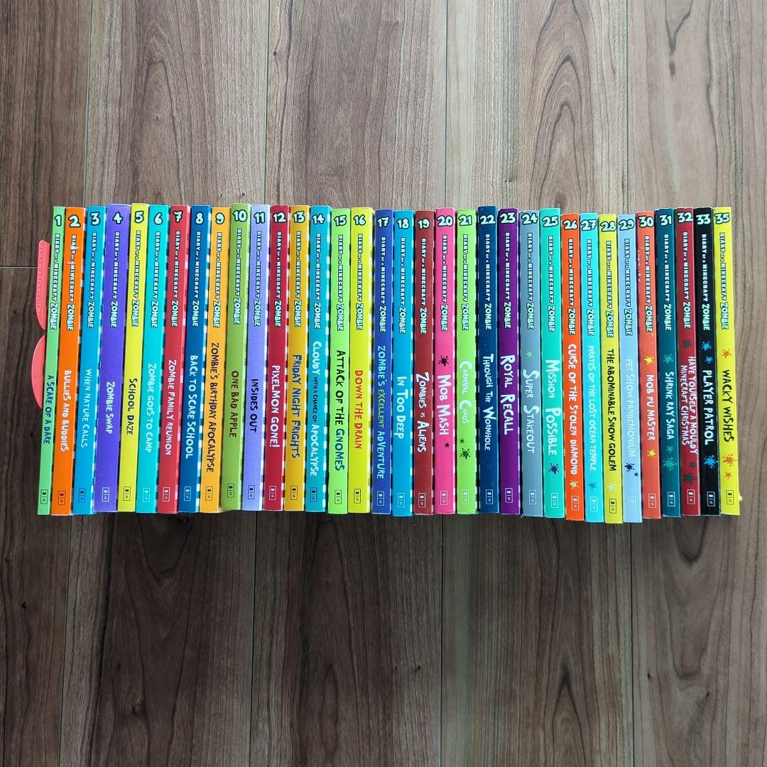 【子供向け洋書】Minecraft Zombie 34巻セット