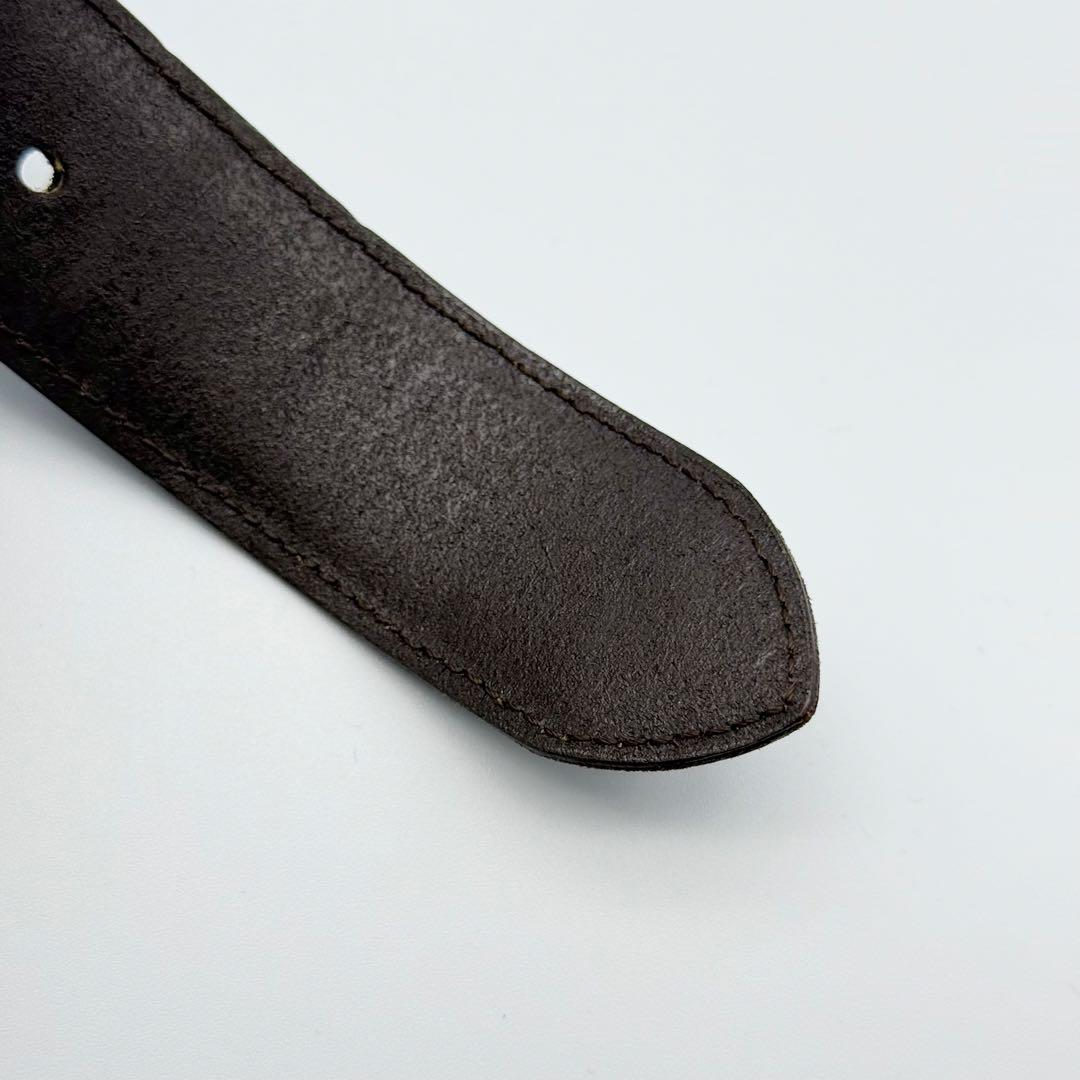 ✨良品✨FENDI ベルト ズッカ柄 FFロゴ レザー ゴールド金具 男女兼用