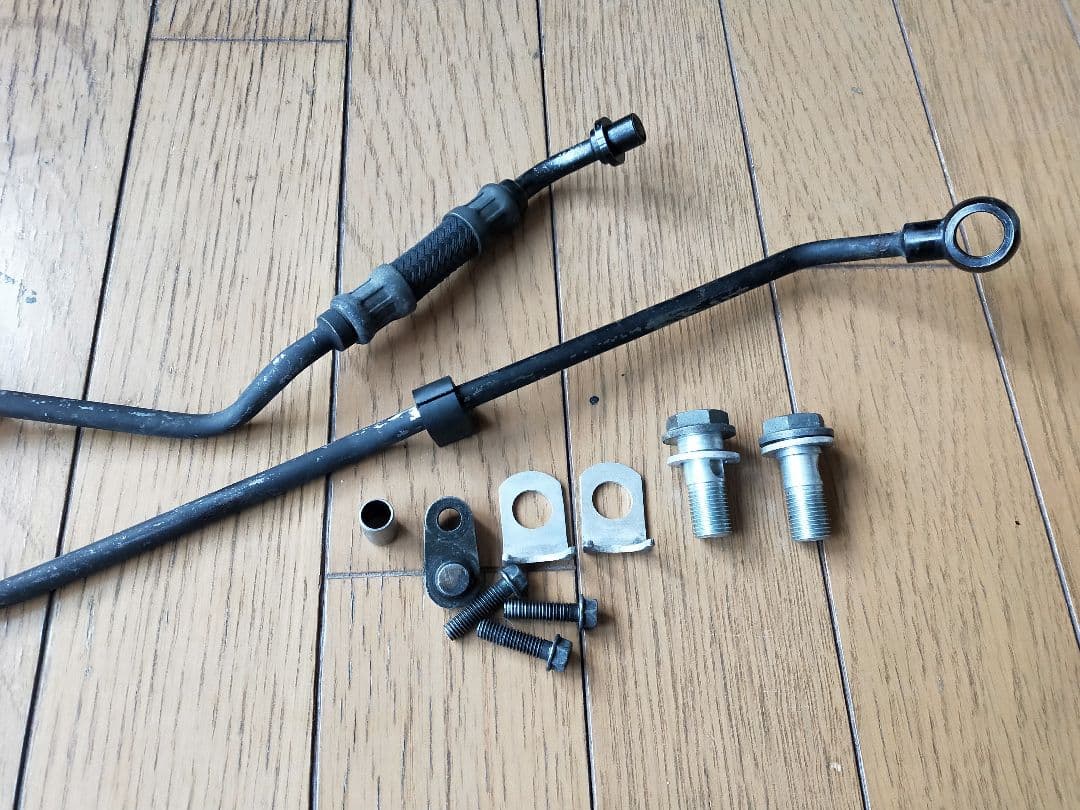 HONDA　XLR250 MD22 ME06 純正オイルクーラー