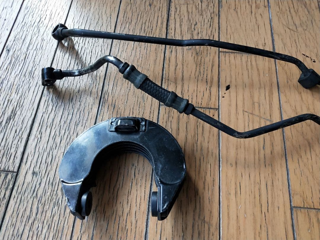 HONDA　XLR250 MD22 ME06 純正オイルクーラー